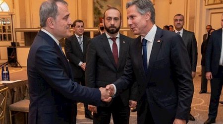 XİN ABŞ-dakı üçtərəfli görüşlə bağlı məlumat yaydı