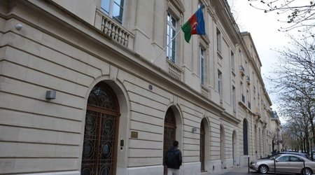 Azerbaijani embassy in France issues statement over attack by Armenian fanatics