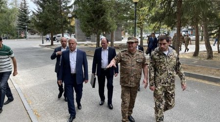 KTMT Baş katibi Azərbaycanla sərhədə gəldi