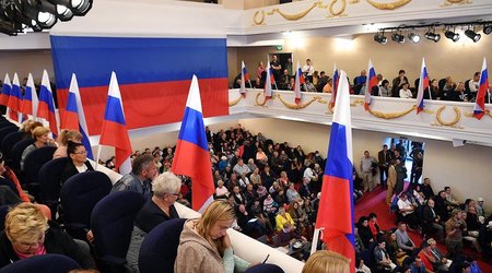 ‘Referendums’ start in Ukraine’s occupied territories