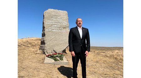 Prezidentlə xanımı Füzuliyə getdi