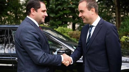 French, Armenian defense ministers meet in Paris