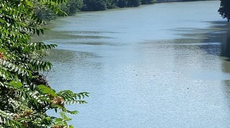 Повысился уровень воды в реке Кура
