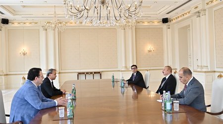 Prezident İlham Əliyev Beynəlxalq Şahmat Federasiyasının Prezidentini qəbul edib