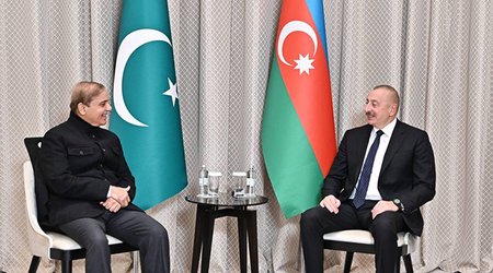 Prezident Pakistanın Baş naziri ilə görüşdü - Yenilənib
