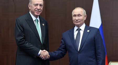 Эрдоган и Путин полтора часа говорили за закрытыми дверями