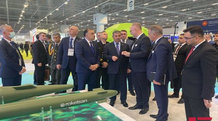Zakir Həsənov Türkiyədə keçirilən “Saha Expo” sərgisini ziyarət edib