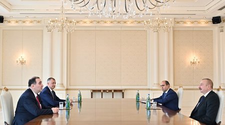 Президент Ильхам Алиев принял министра образования и науки Грузии