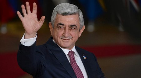 Sarkisyan Qarabağa gedib