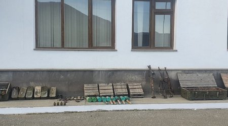 В Ходжавенде обнаружены боеприпасы