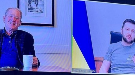 George Bush to hold public conversation with Ukrainian President Zelenskyy
