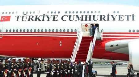 Turkish President Erdogan arrives in Indonesia for G20 summit