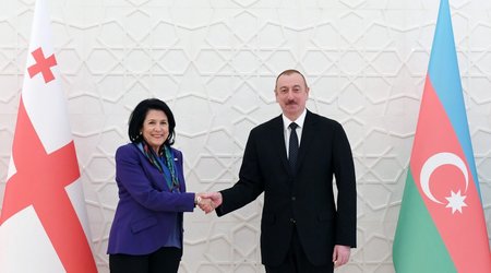 Presidents of Azerbaijan and Georgia exchange congratulatory letters