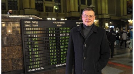 EU Commission Executive Vice-President arrives in Kyiv