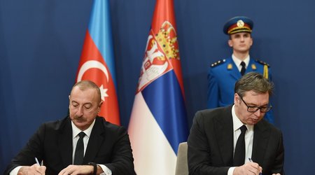 Belqradda Azərbaycan-Serbiya sənədləri imzalanıb