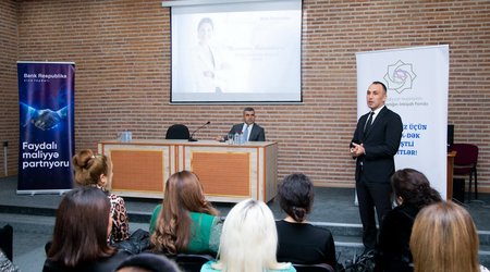 Entrepreneurship Development Fund and Bank Respublika organized trainings for female entrepreneurs in the regions