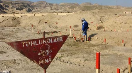 Gamış dağı və Sarıbaba dağlarında mina yerləşdirilmiş təhlükəli sahələr var