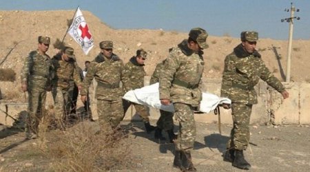 Ermənistan Azərbaycana 10 nəfərin meyit qalıqlarını verib