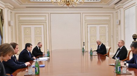 Алиев принял помощника Путина
