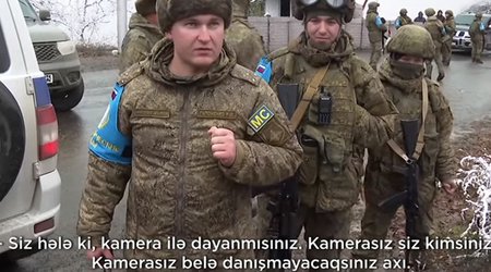 Sülhməramlılar azərbaycanlı jurnalistlərə mane olmaq istədi - Video