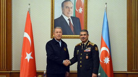 Министр обороны Азербайджана встретился с турецким коллегой