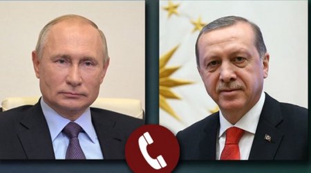 Ərdoğan Putinlə danışdı