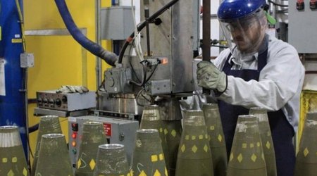 Production of 152-mm, 122-mm shells launched in Ukraine
