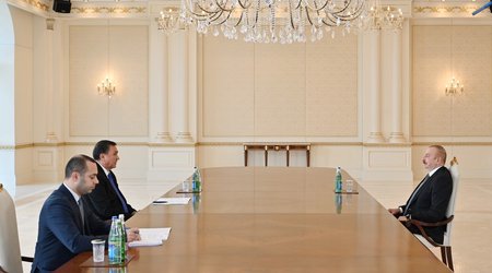 Президент Ильхам Алиев принял генсекретаря Организации тюркских государств