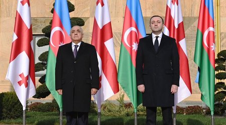 Али Асадов встретился в Тбилиси с Ираклием Гарибашвили