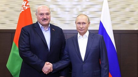 Putin- Lukashenko meeting gets underway at Russian Museum