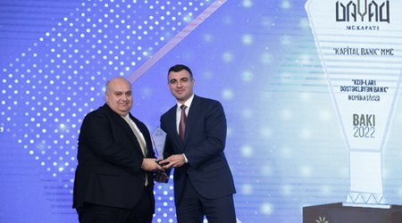 Kapital Bank KOBİA tərəfindən mükafata layiq görüldü