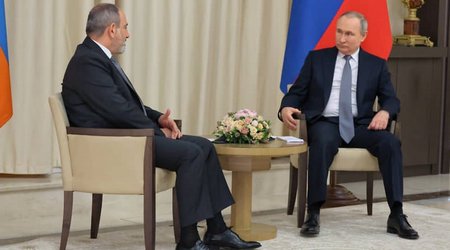 Kremlin: Putin and Pashinyan discussed situation in Karabakh in detail during their St. Petersburg meeting