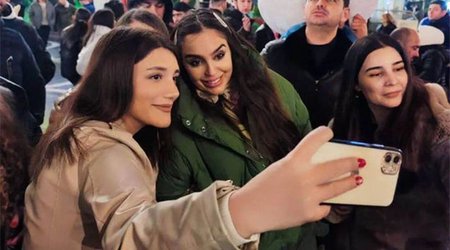 Leyla Əliyeva paytaxt sakinləri ilə görüşdü