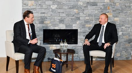 İlham Əliyev İsveçrədə səfərdədir