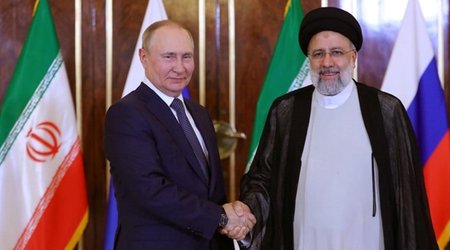 Russian and Iranian presidents talk over phone for second time in past ten days