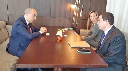 Азербайджан обсудил направления сотрудничества с японской компанией