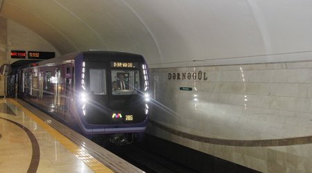 В Бакинском метро запущен новый состав