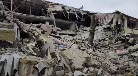 Rusiya hərbçilərinin olduğu xəstəxanada partlayış olub, ölən var