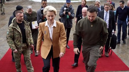 Zelenskyy meets with Ursula von der Leyen in Kyiv
