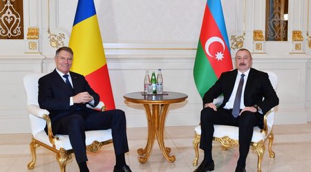 Состоялась встреча президентов Азербайджана и Румынии один на один