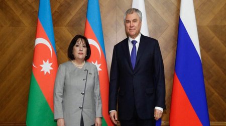 Azərbaycan və Rusiya parlamentlərarası saziş imzalanıb