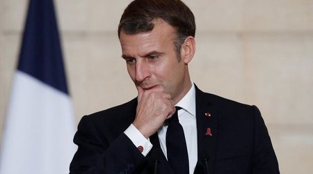 Рейтинг Макрона упал до минимума за последние три года