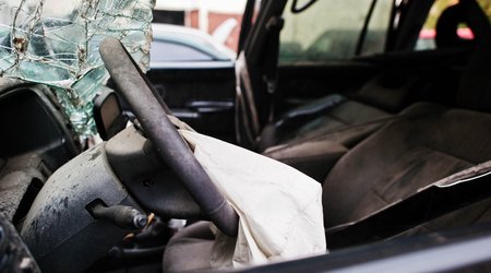 За вчерашние сутки в ДТП погиб 1 человек, 7 получили ранения