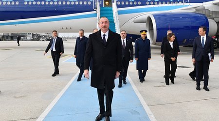 İlham Əliyev Türkiyədədir