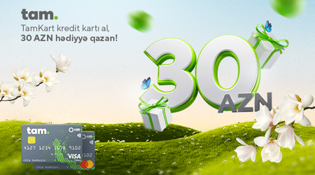 TamKart al, 30 manatadək hədiyyə qazan!
