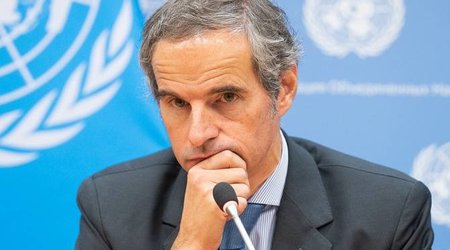 Qrossi: Ukraynada nüvə yanacağının hər qramı hərbi istifadə üçün yoxlanılır
