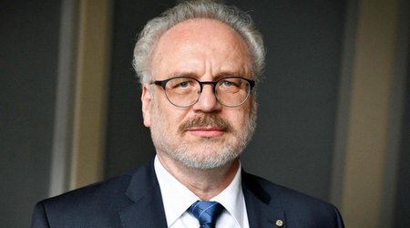 Latvian President on visit to Ukraine