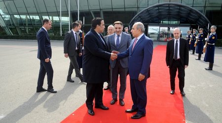 Liviya Dövləti Prezident Şurası sədrinin Azərbaycana səfəri başa çatıb