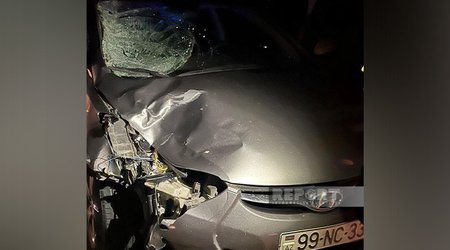 В Шамкире автомобиль насмерть сбил пешехода