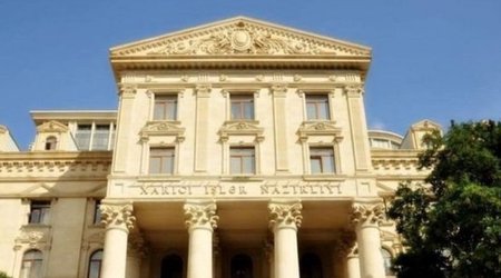 XİN: "Qanunsuz erməni silahlı birləşmələri dərhal Azərbaycan ərazilərindən çıxarılmalıdır"